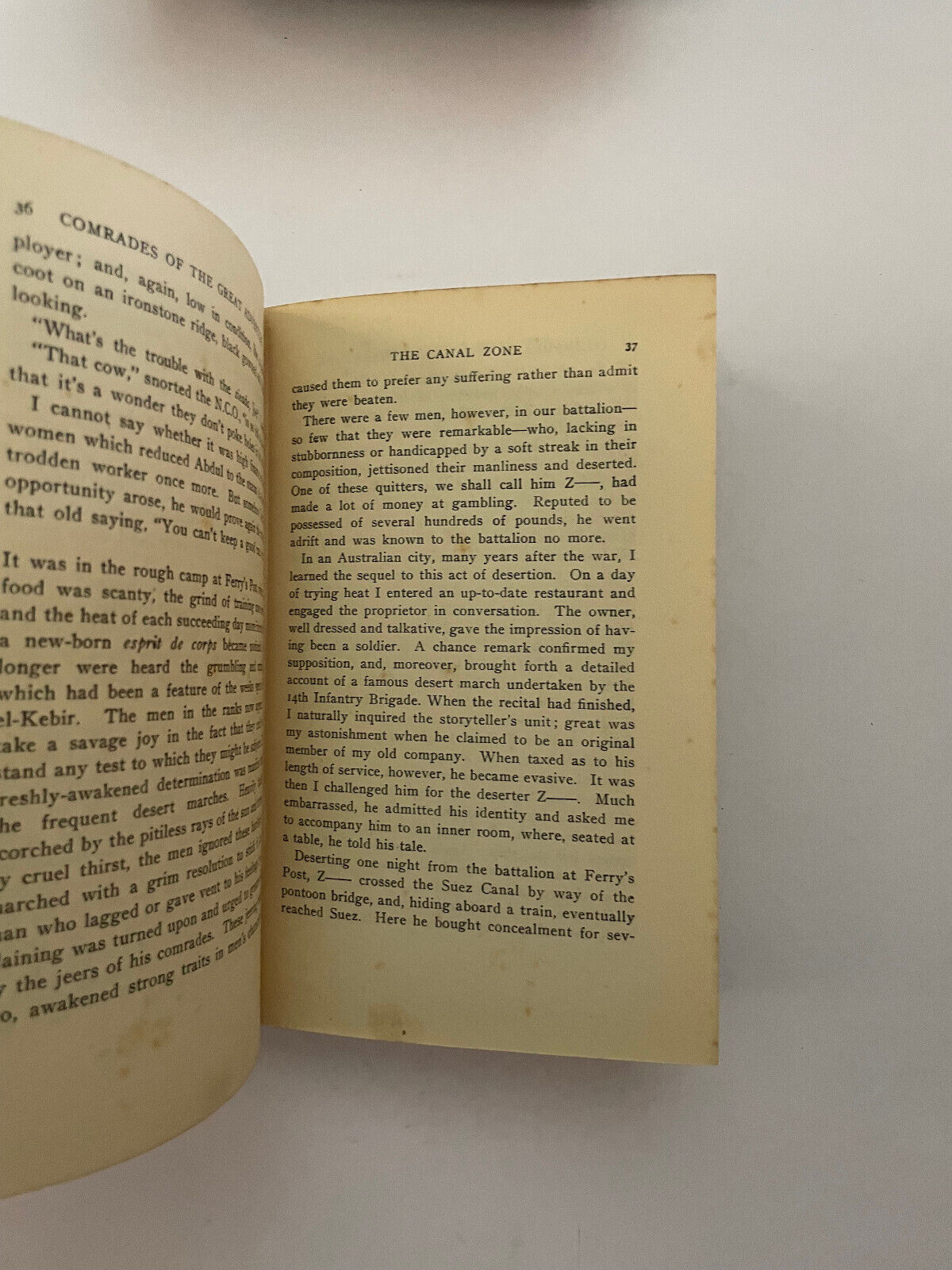 Comrades of the Great Adventure – An Australian soldier’s story of 1915 – 18 1st