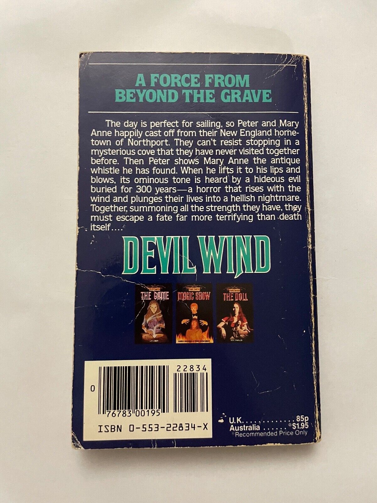 Devil Wind (Dark Forces) by Laurie Bridges & Paul Alexander (Paperback, 1983)