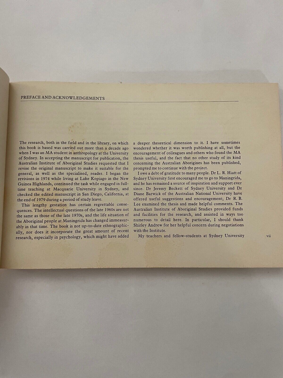 Nature and Nurture: Aboriginal Child-Rearing in North-Central Arnhem Land
