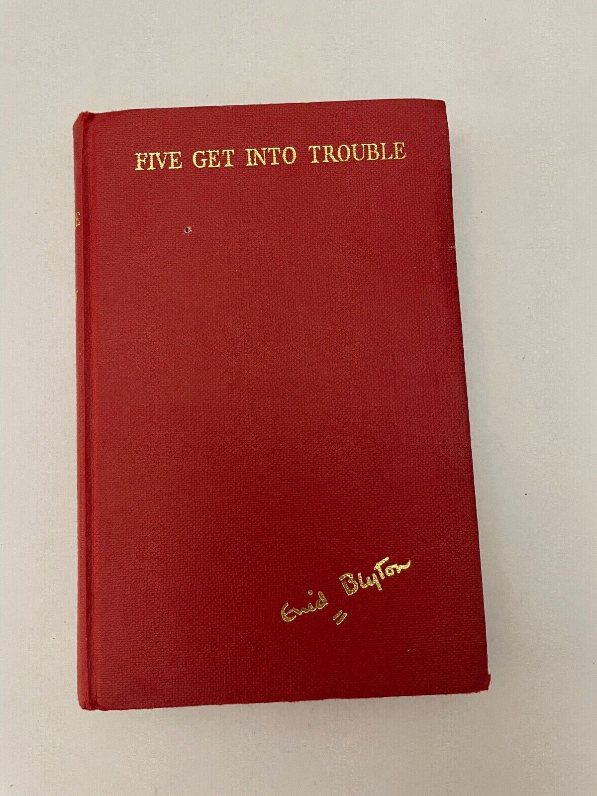 Five Get Into Trouble by Enid Blyton (Hardcover, 1970)