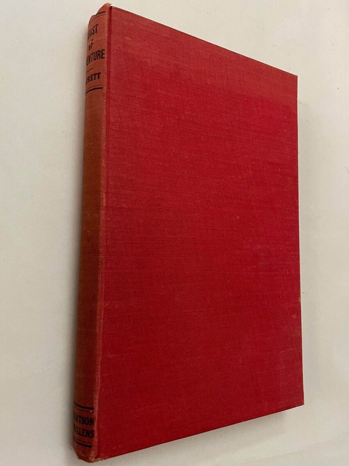 Coast of Adventure: Untamed North Australia by Charles Barrett