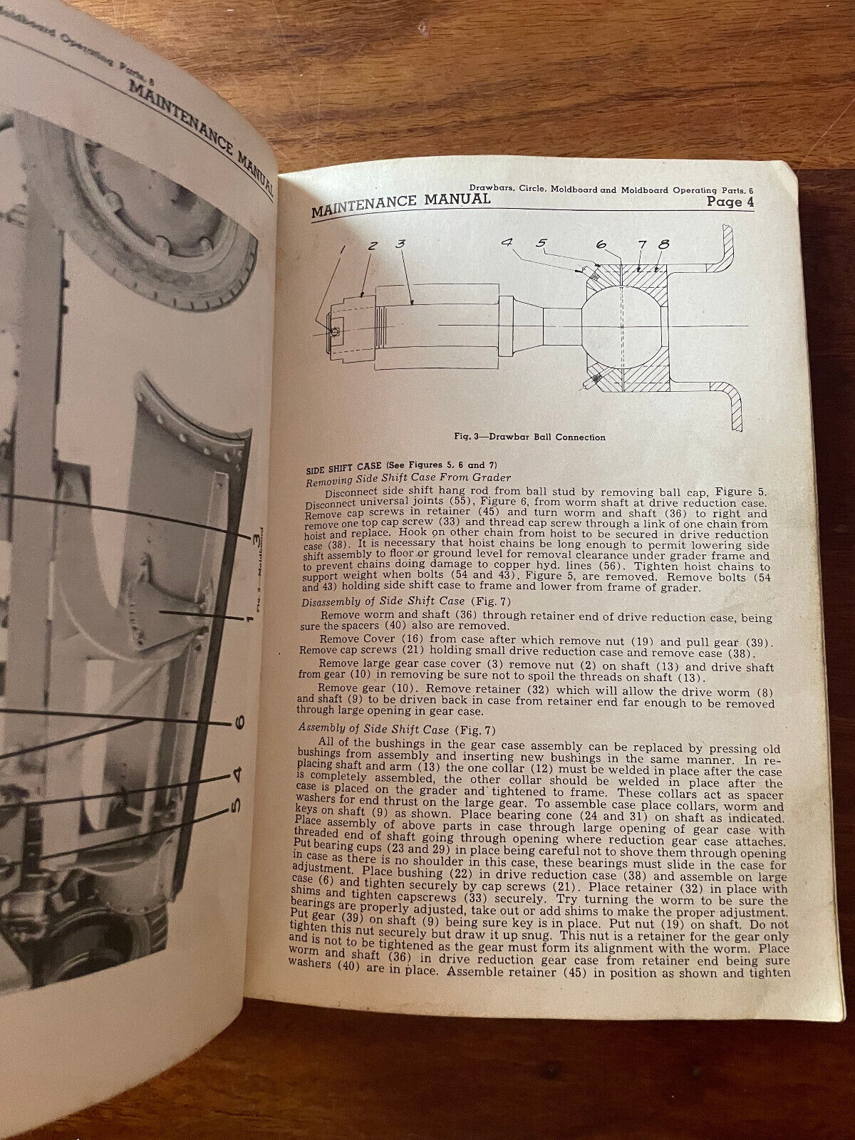 War Dept Galion 101 Road Grader Parts Catalog & Maintenance Manual TM5-1020