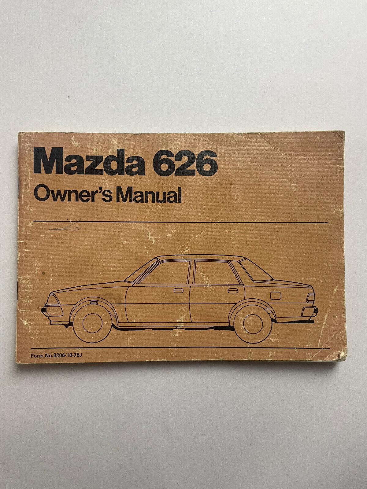 TOKYO KOGYO CO LTD Mazda 626 Owner's Manual 1978 SC Book