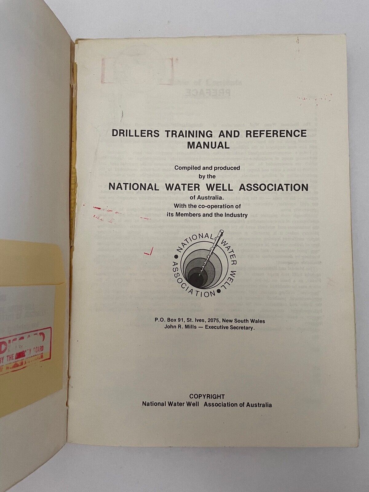 Drillers Training and Reference Manual 1980