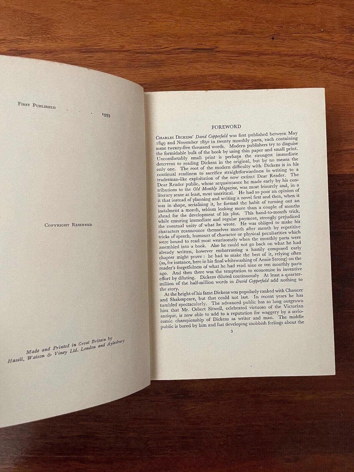 The Real David Copperfield by Robert Graves (Hardcover, 1933) 1st edition