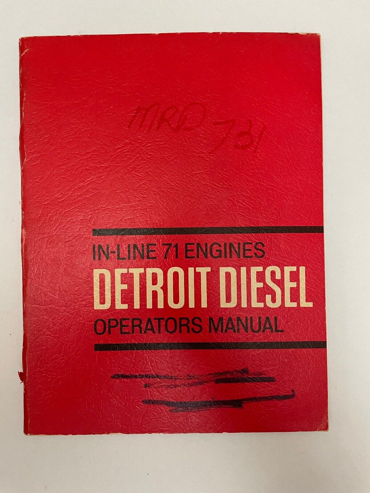 1968 In-Line 71 Engines Detroit Diesel Operators Manual GMC USA 160 pages