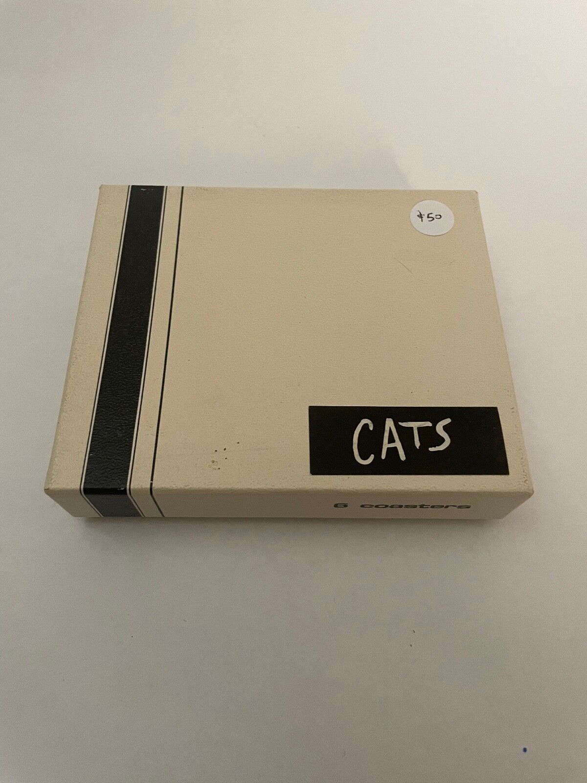 CATS the Musical drinks coaster set boxed, VGC scarce