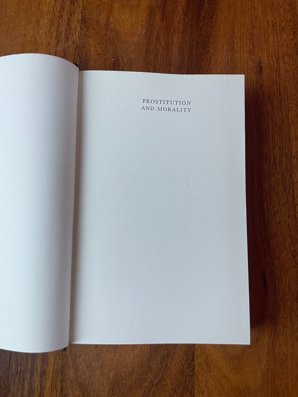 Prostitution and Morality by Harry Benjamin & R. E. L. Masters 1964 Sexology