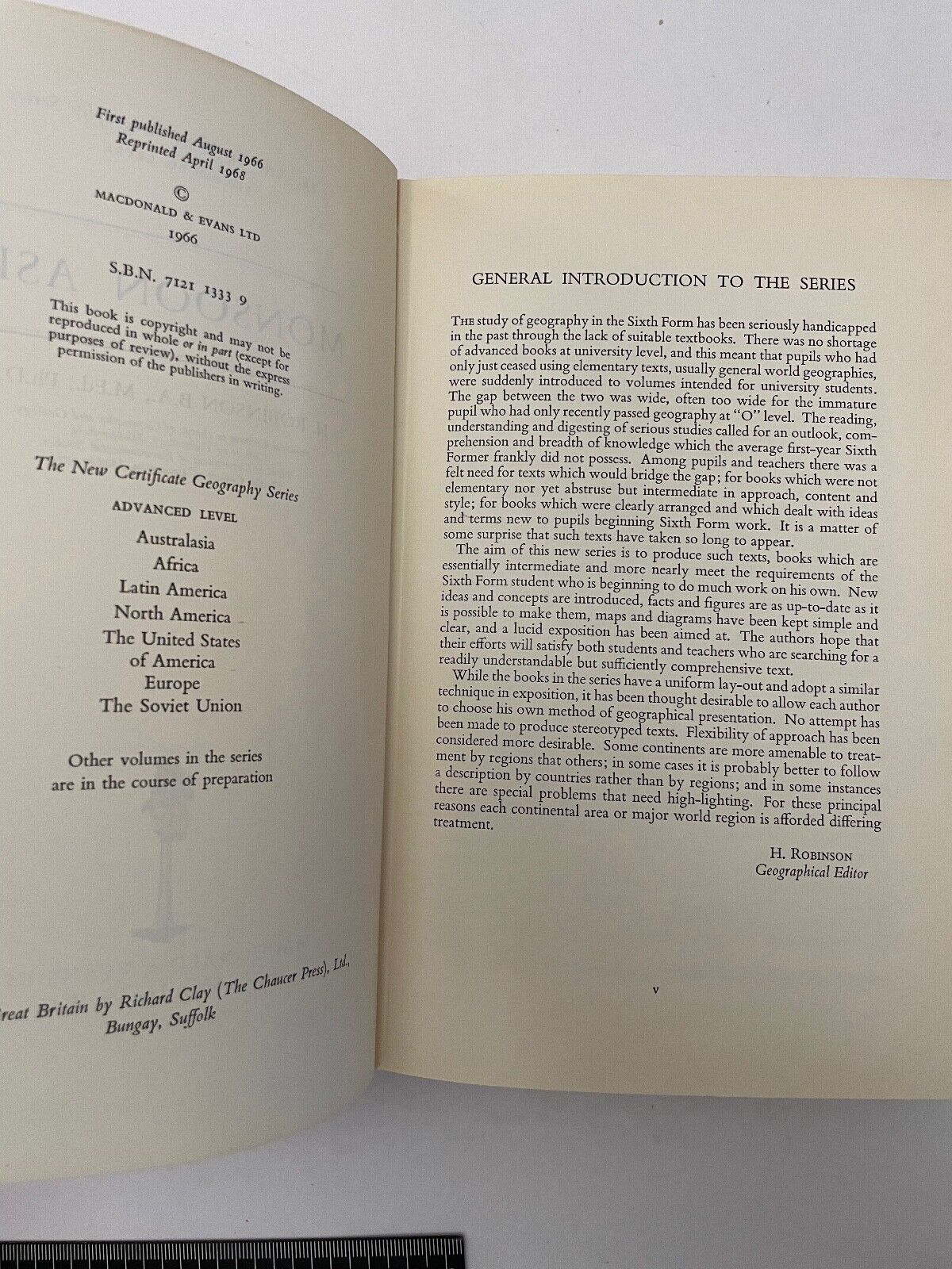 Monsoon Asia by J Robinson