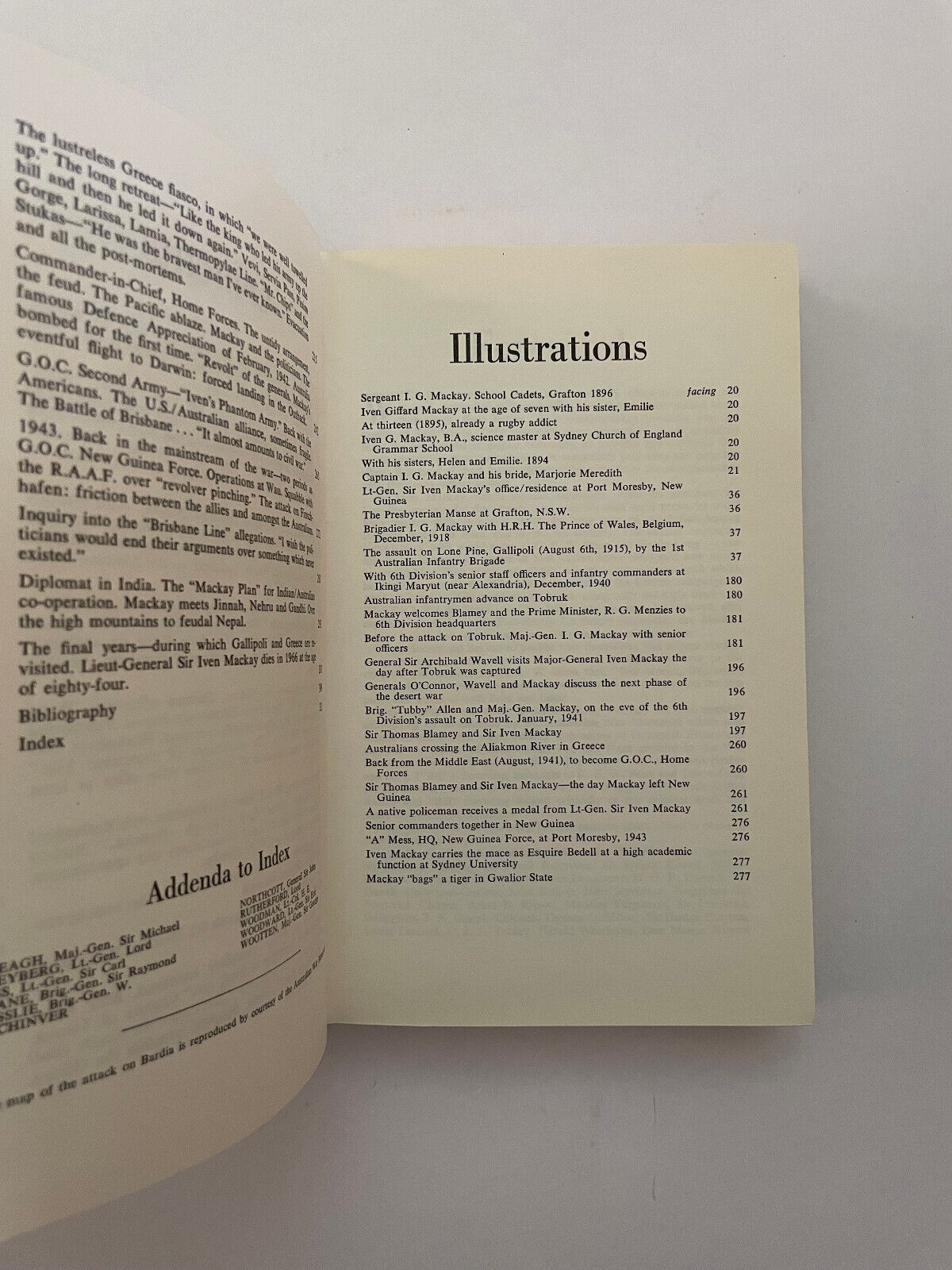 Iven G Mackay Citizen and Soldier - Ivan Chapman - HC - First Ed. 1975