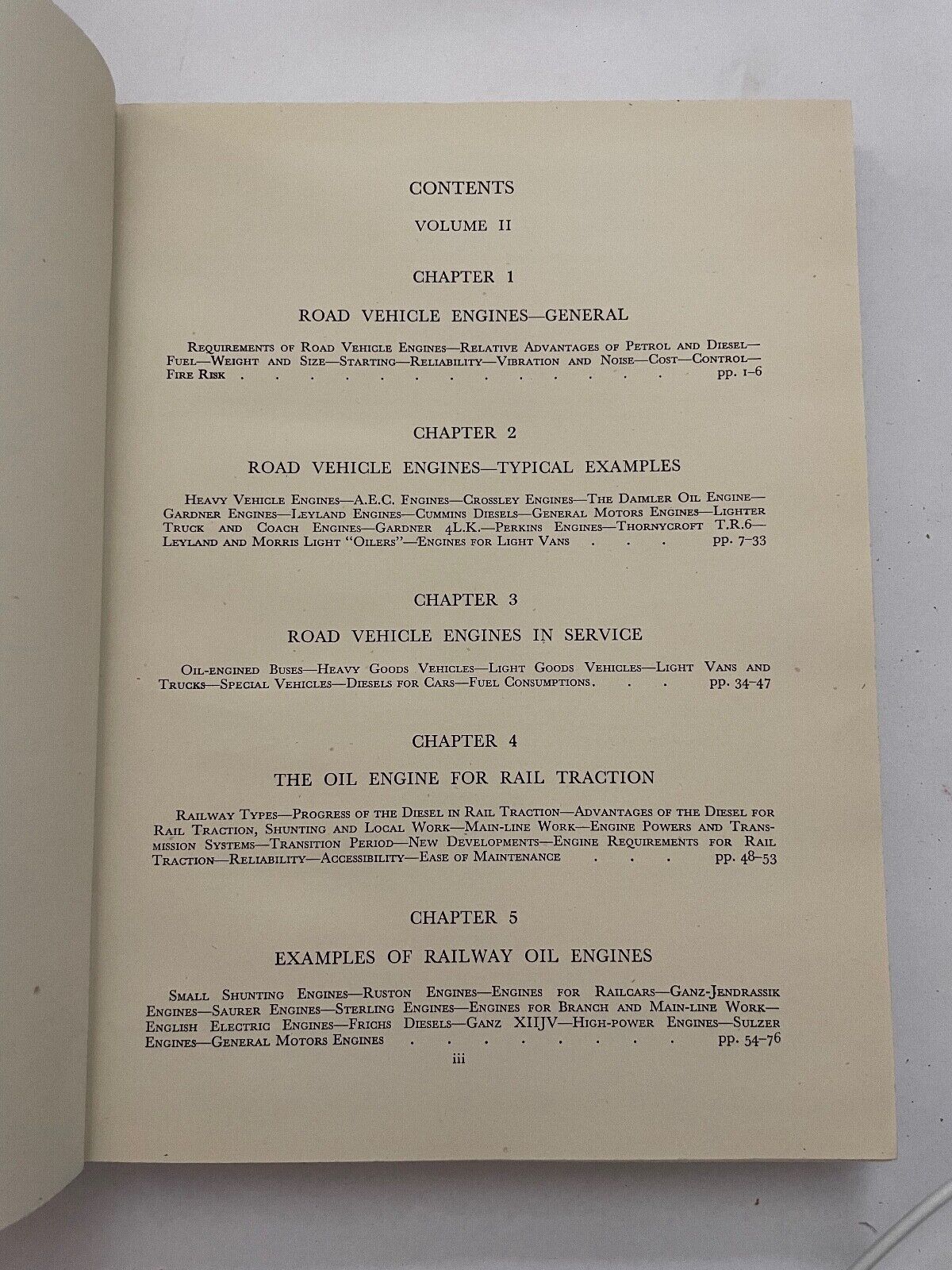 Modern High Speed Oil Engines Vol II by WC Chapman