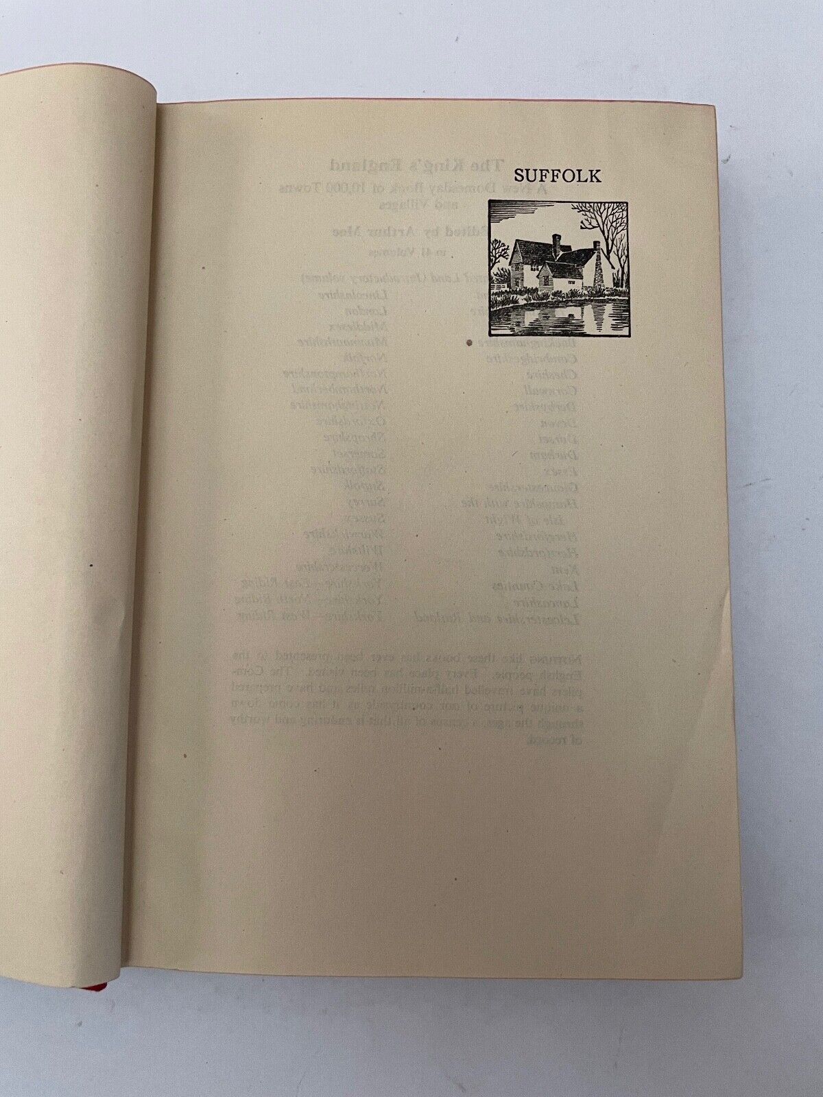 The King's England: Suffolk by Arthur Mee