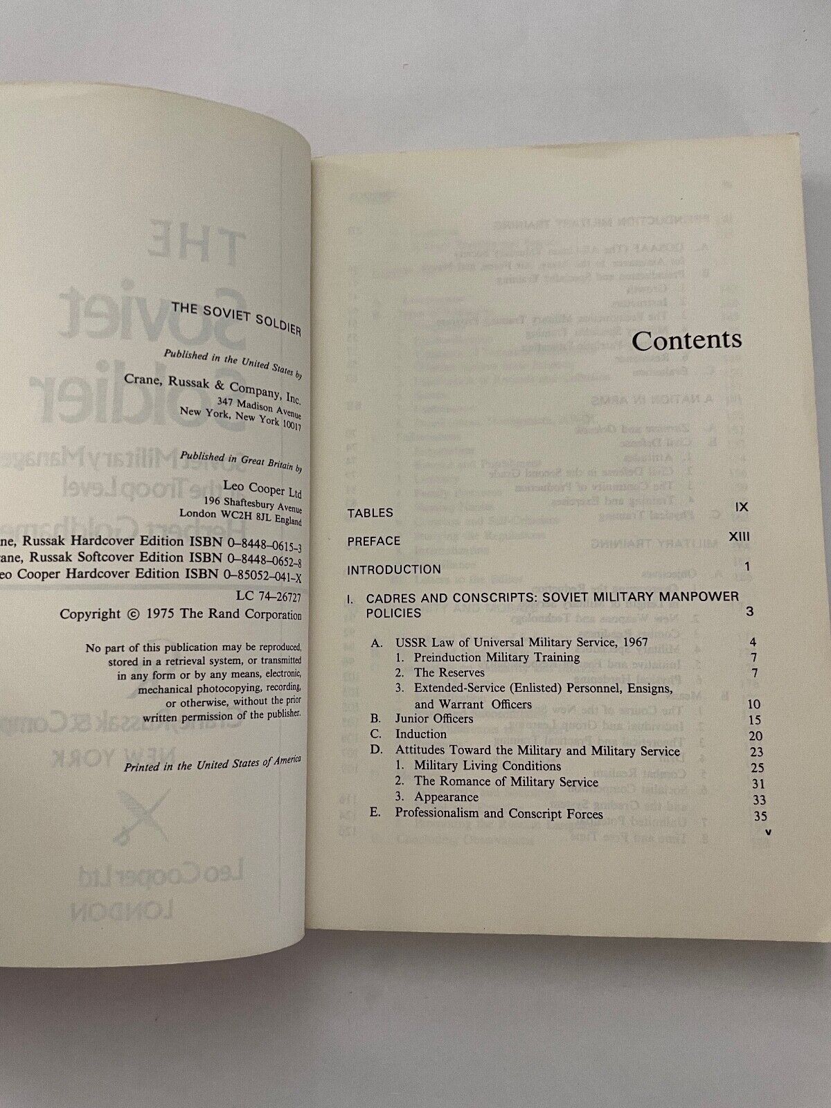 The Soviet Soldier by Goldhamer Herbert - Book - Soft Cover