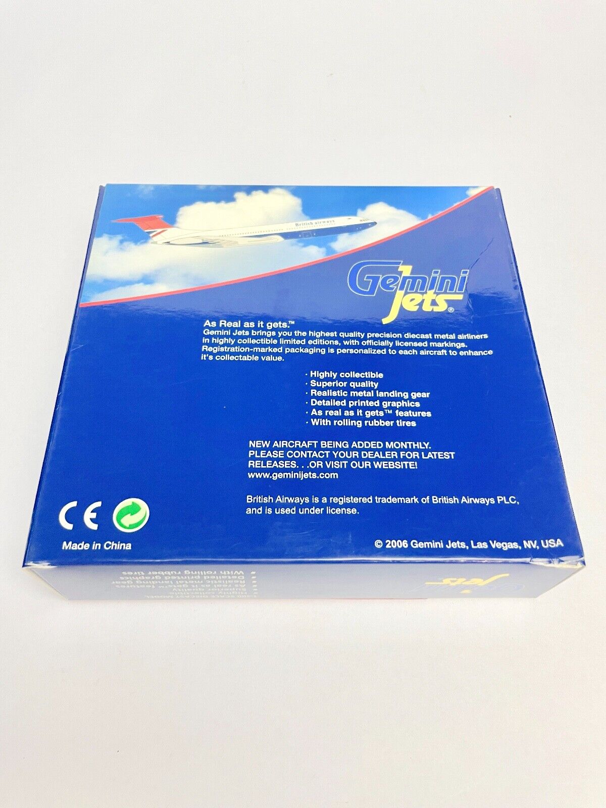 BRITISH AIRWAYS VICKERS SUPER VC10 AERO CLASSICS 1:400