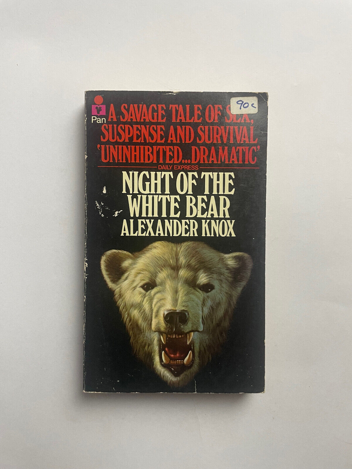 Night of The White Bear 1972 Paperback by Alexander Knox