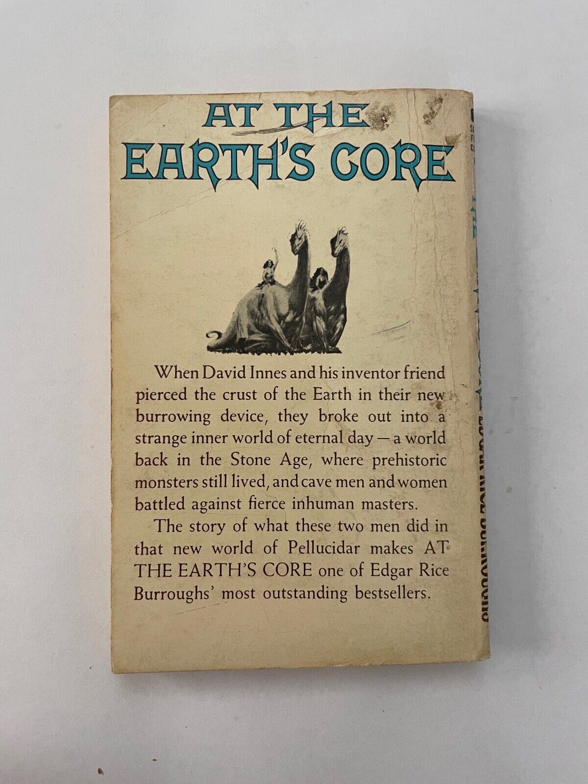 At The Earth's Core by Edgar Rice Burroughs Ace Books Paperback
