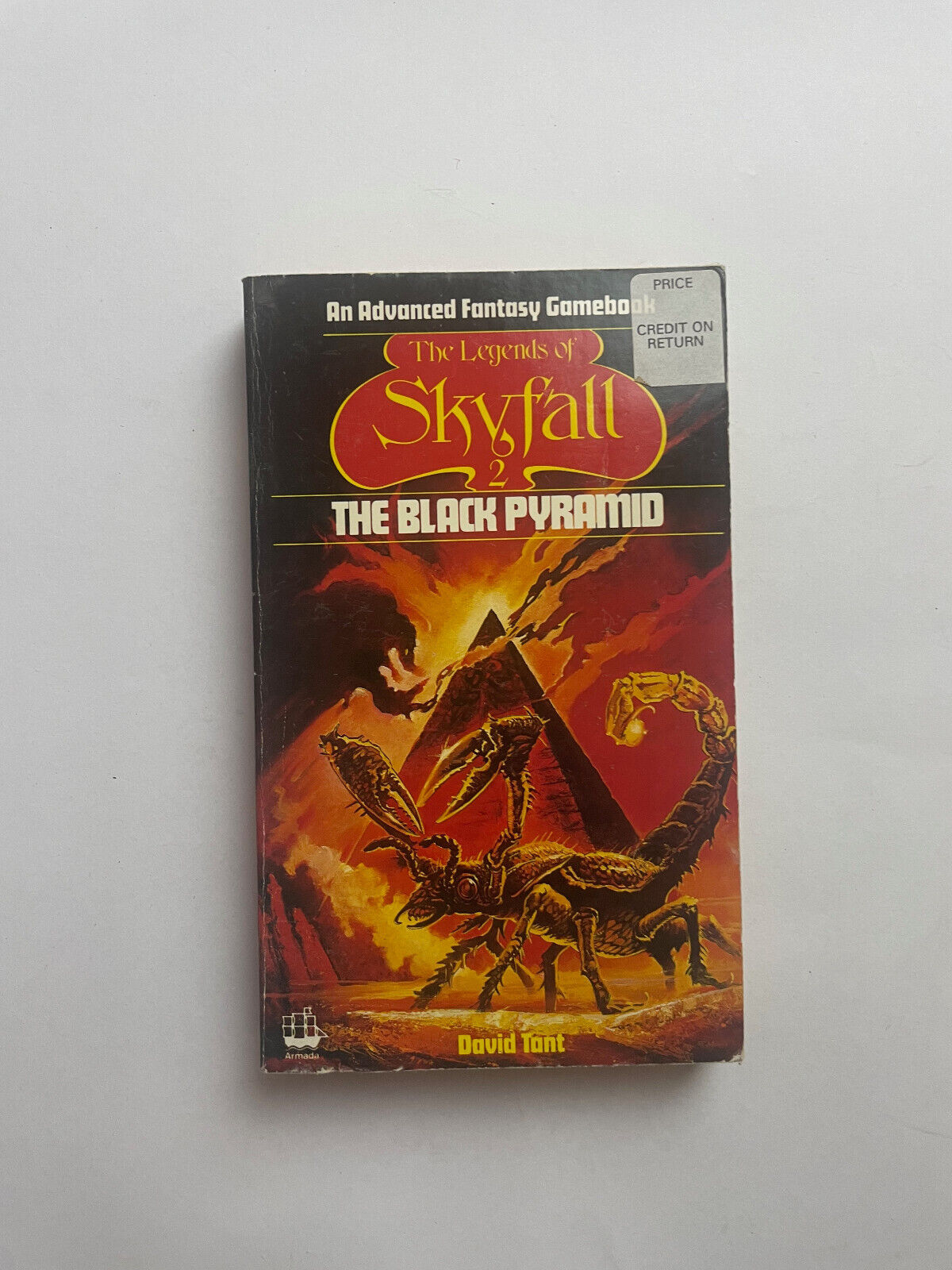 David Tant The Legend Of skyfall 2 The Black Pyramid - Advanced Fantasy Gamebook