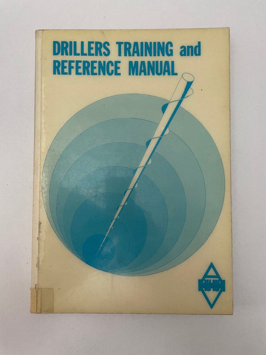 Drillers Training and Reference Manual 1980