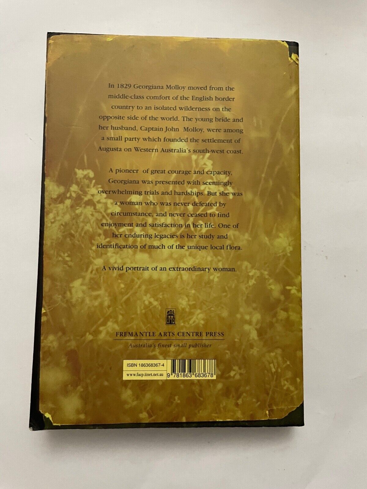 GEORGIANA MOLLOY - Portrait with Background by ALEXANDRA HASLUCK