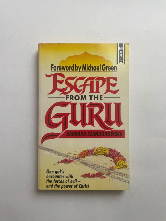 Escape from the Guru by Michael Green 1st ed Small PB 1854241354 Marc