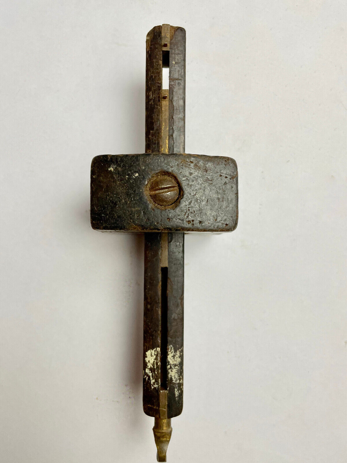 Antique Brass & Rosewood 8" Scribe