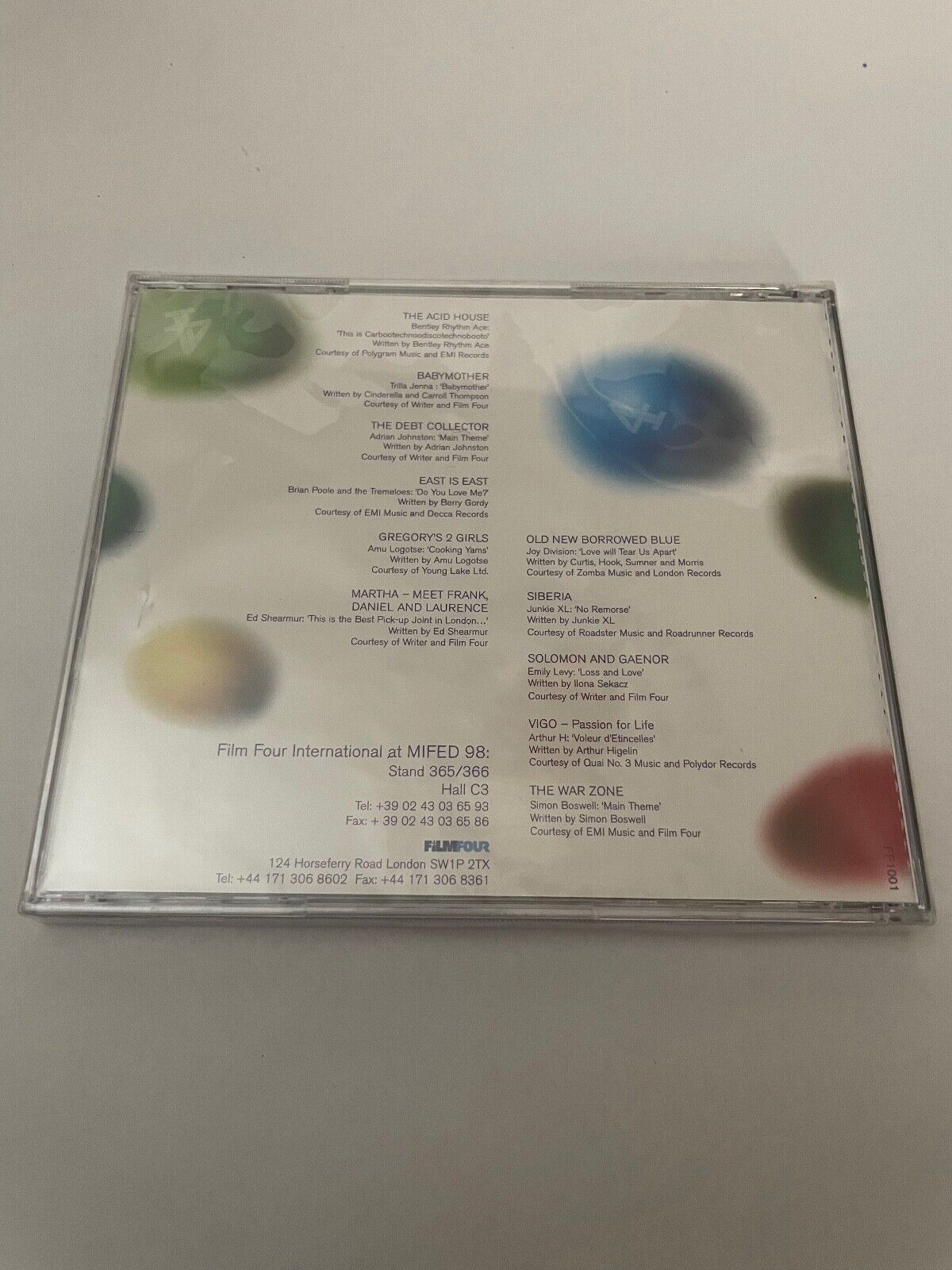 Film Four International CD NEW SEALED