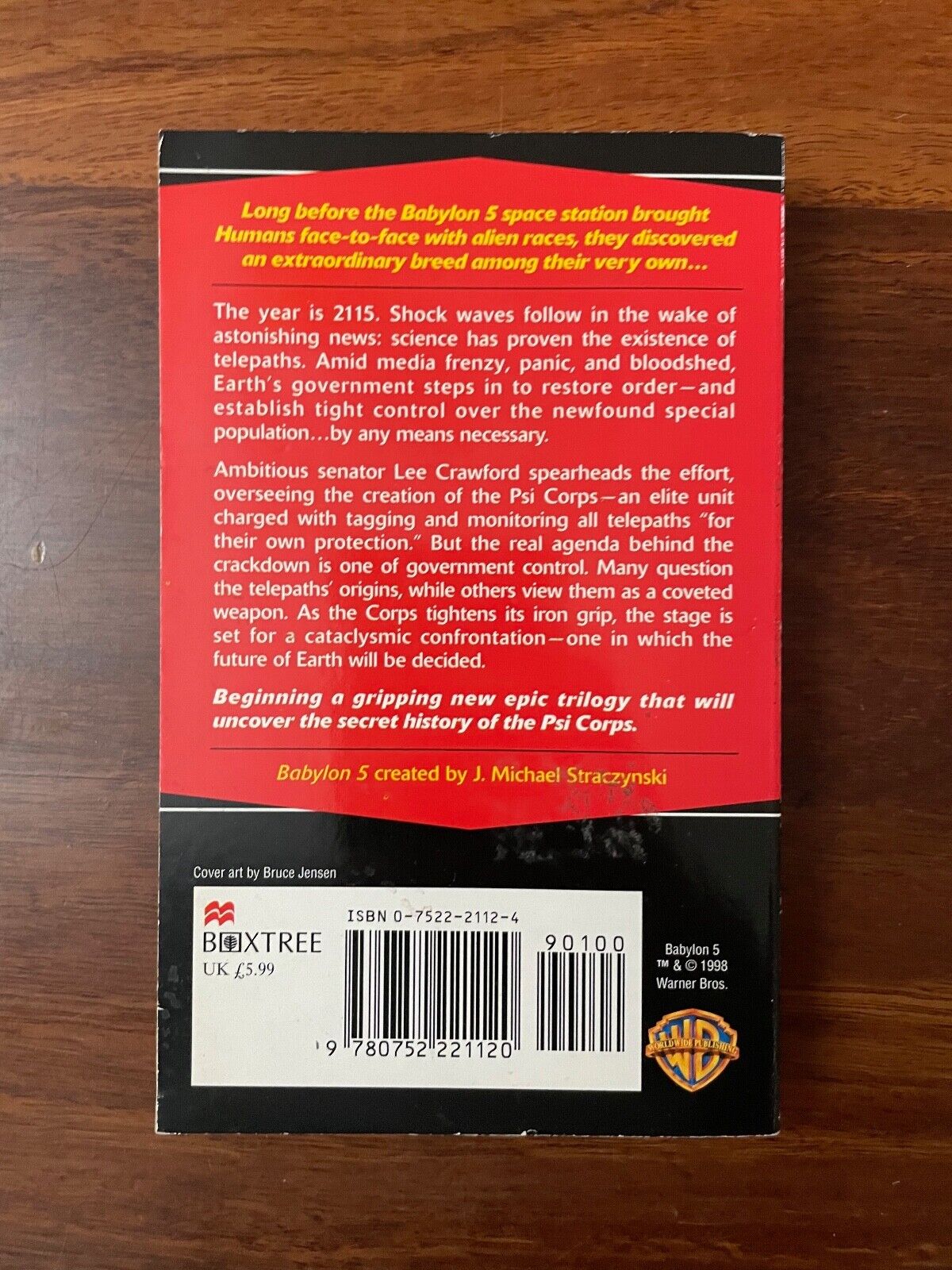 Dark Genesis: the Birth of the Psi Corps by Greg Keyes (Paperback, 1999)