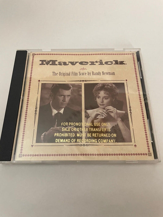 Randy Newman - Maverick (The Original Film Score) (CD, Album) Original Promo