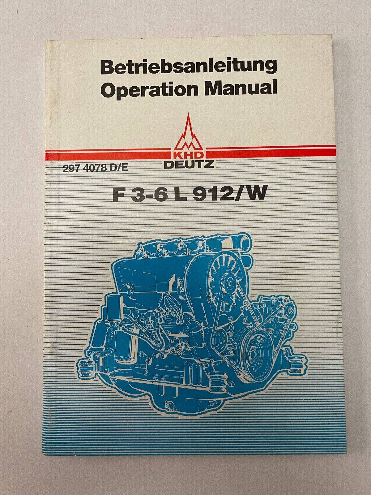 Betriebsanleitung Operation Manual F 306 L 912/W (German)