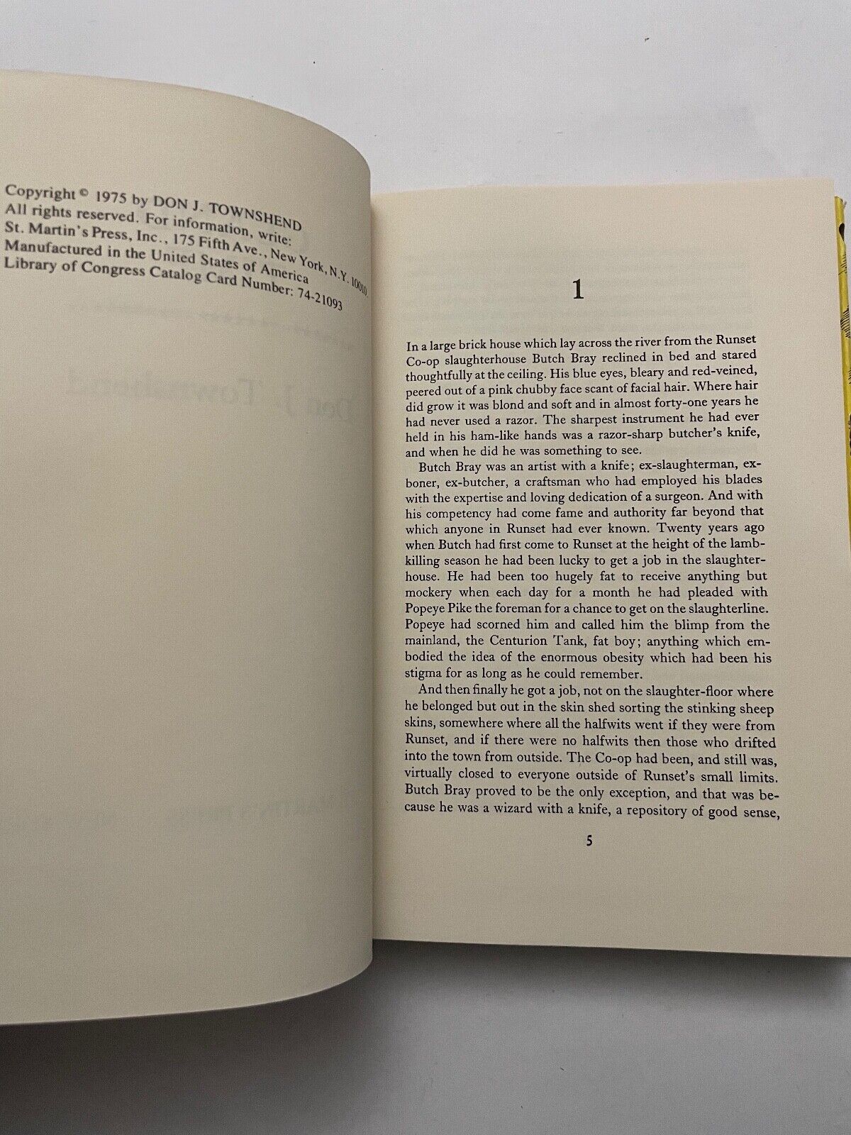 Gland Time by John Townshend (Hardcover, 1976) 1st edition