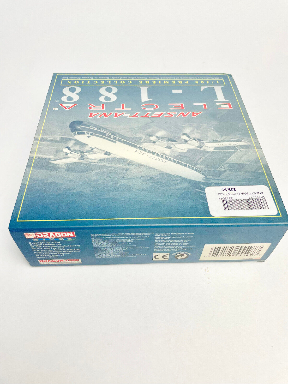 ANSETT-ANA ELECTRA L188A VH-RMA DIE CAST AIRCRAFT MODEL