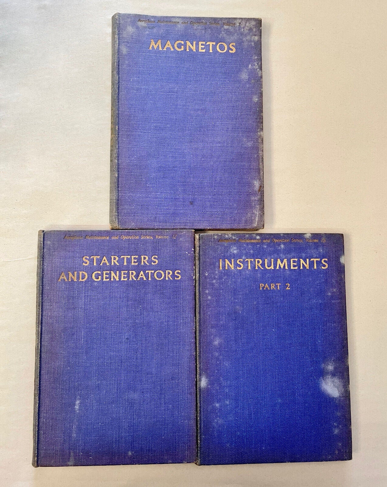 AEROPLANE MAINTENANCE AND OPERATION SERIES, Magnetos, Instruments 2, Generators