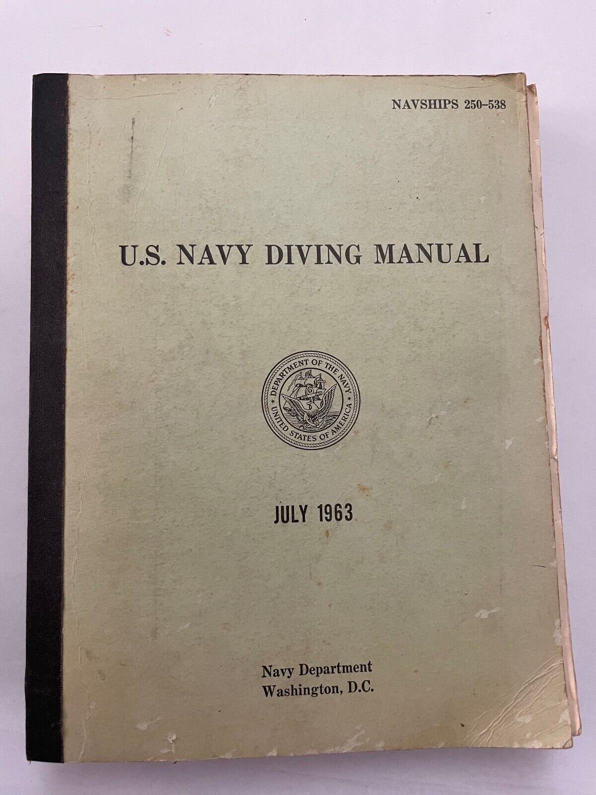 Collectible Diving Manual