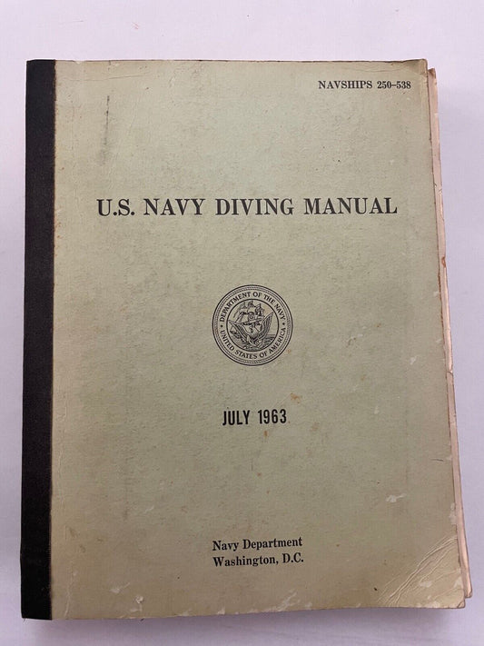 Collectible Diving Manual