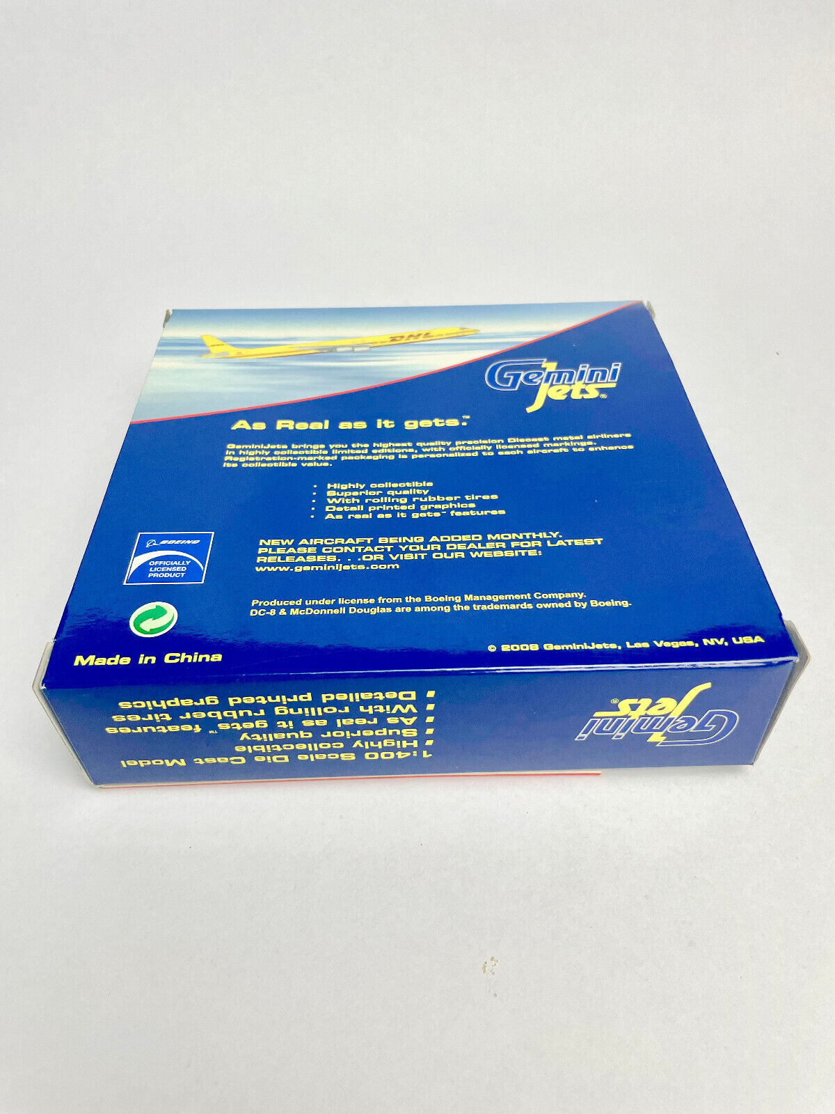 Gemini Jets DHL 757-200PF 'OO-DLJ' (GJDHL931) 1:400