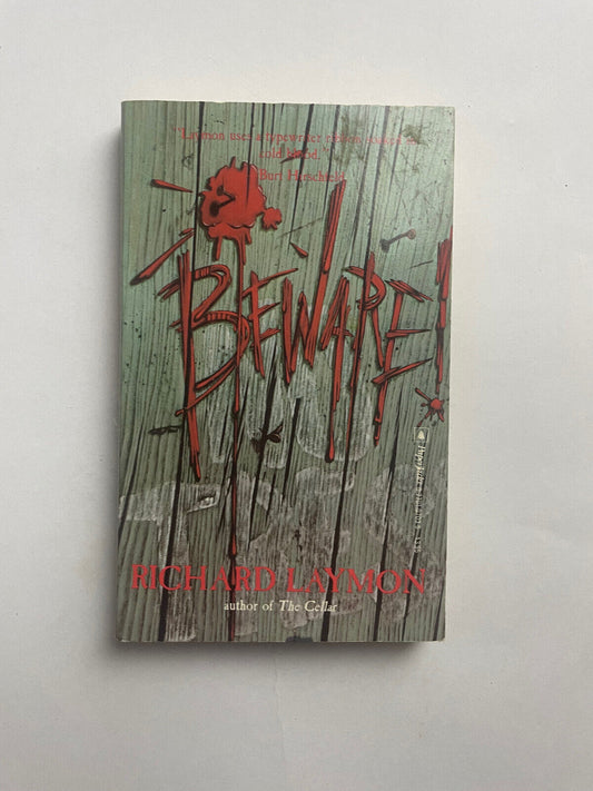Beware by Richard Laymon Scarce Paperjacks 1987 Edition PB