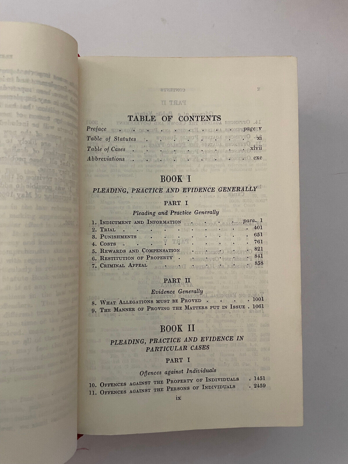 Archbold’s Criminal Pleading Evidence And Practice 36th Edition 1966 - Law Crime