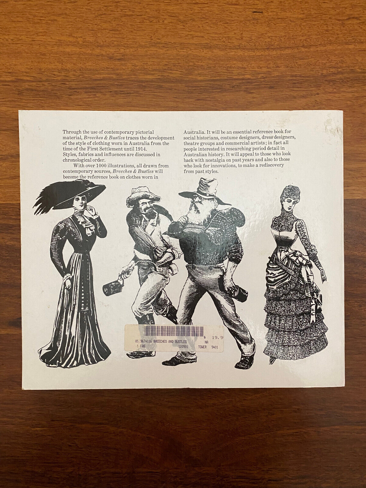 Breeches and Bustles by Elizabeth Scandrett 1978 History of Clothes in Australia