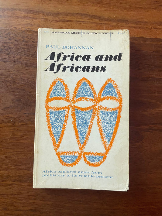 Africa And Africans - Paul Bohannan (1964, Paperback)