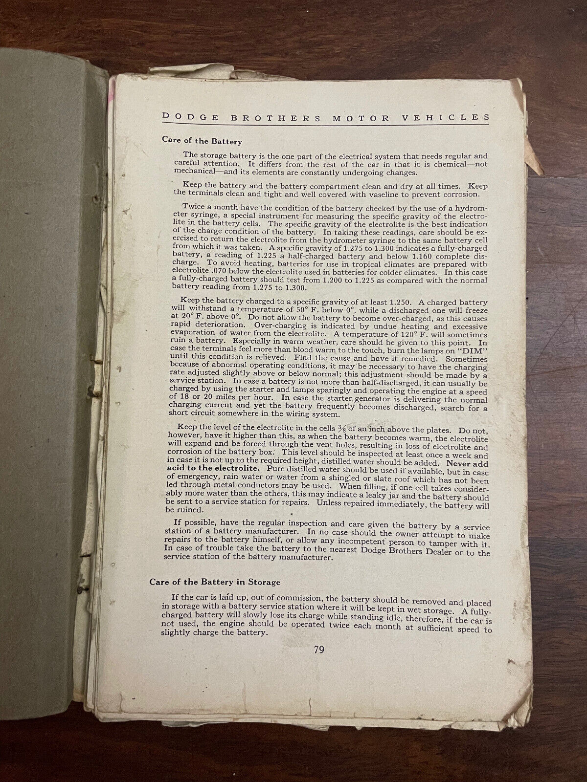 Two Books Of Information-Dodge Brothers Motor Vehicles - Dodge Brothers Detroit