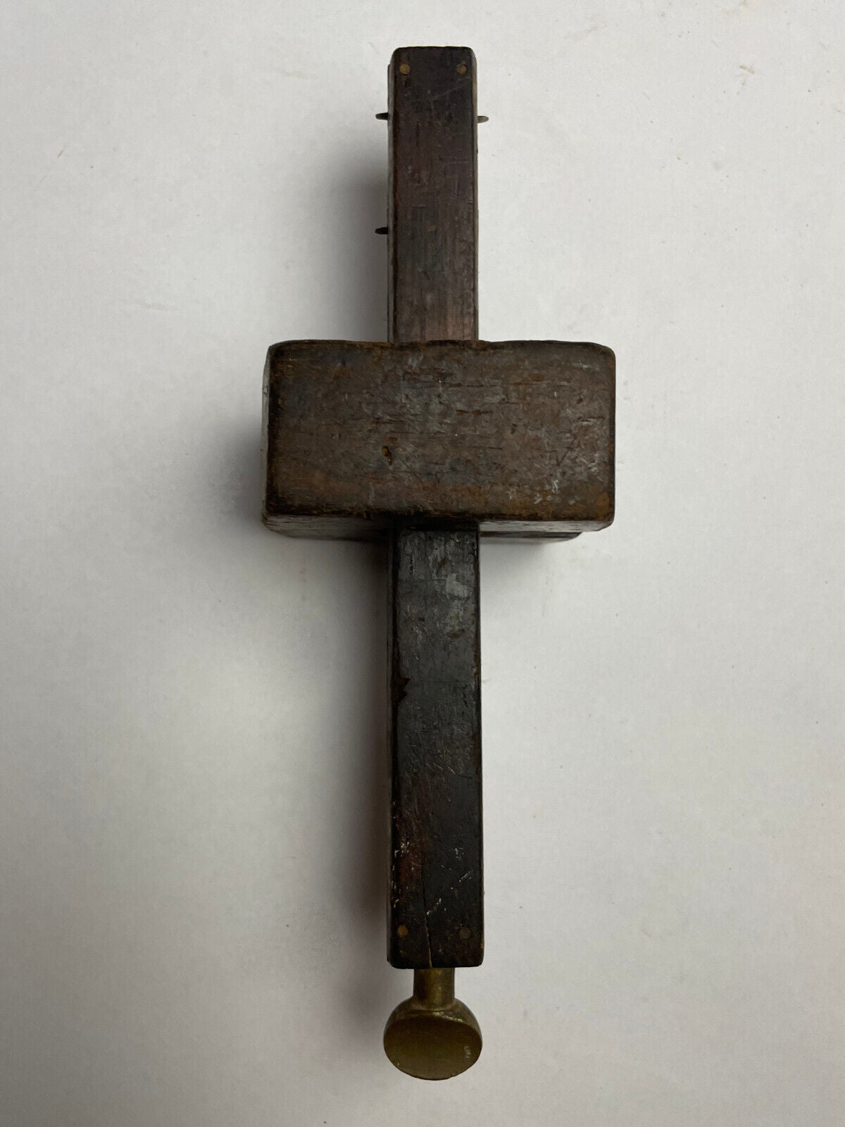 Antique Brass & Rosewood 8" Scribe