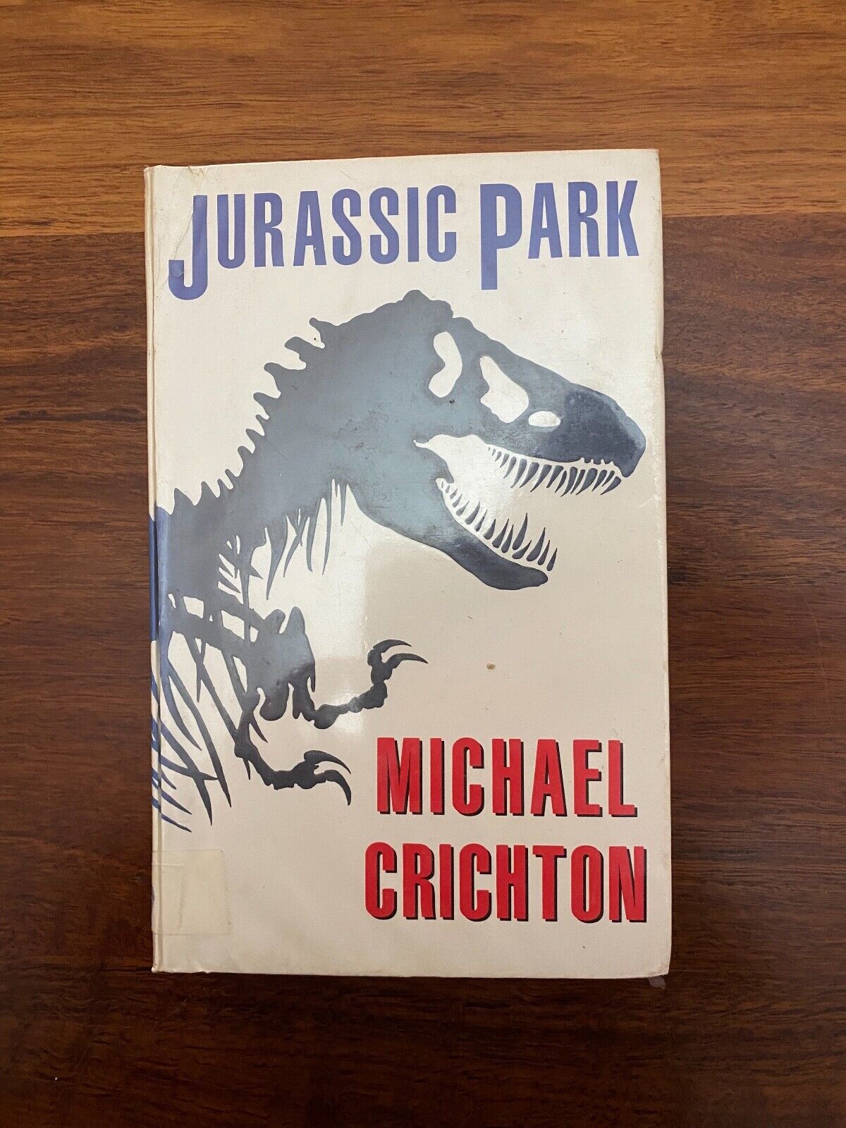 MICHAEL CRICHTON Novel JURASSIC PARK 1991 1st Ed