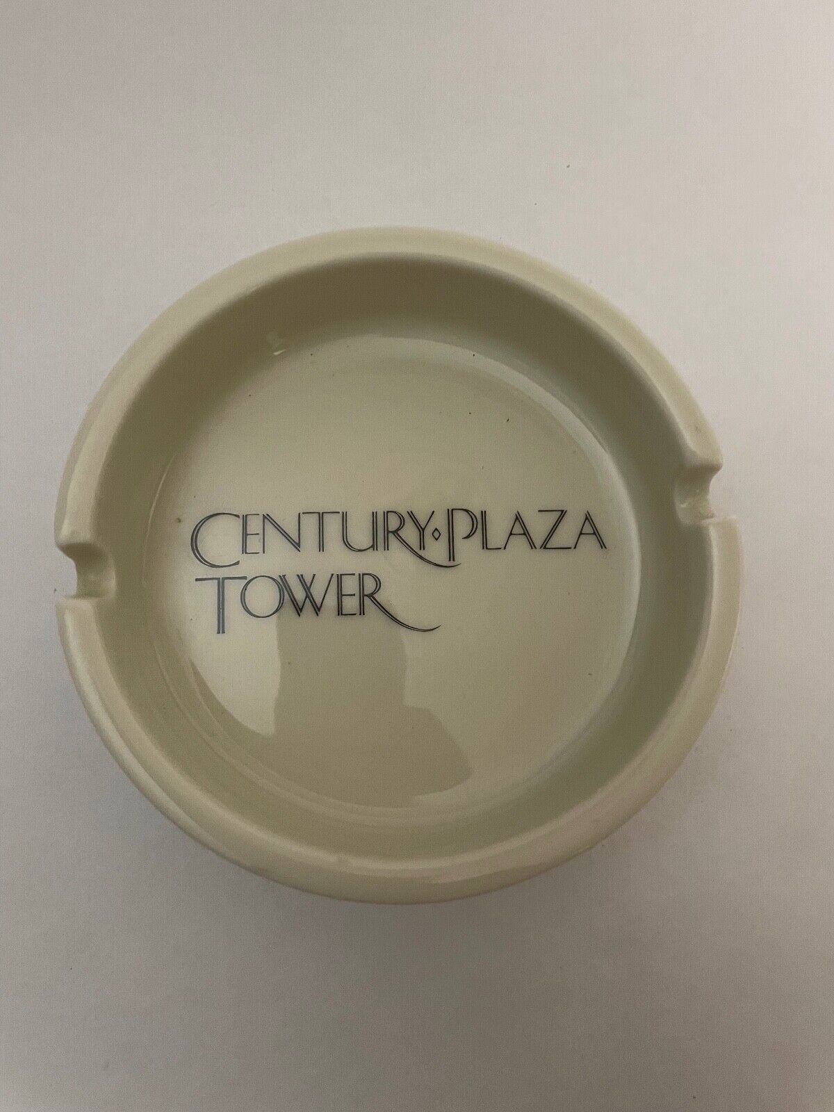 Century Plaza Tower advertising ashtray