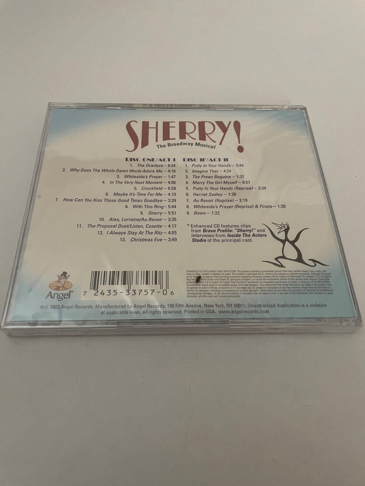 Sherry! The Broadway Musical (World Premiere Cast Recording) (Box C569)