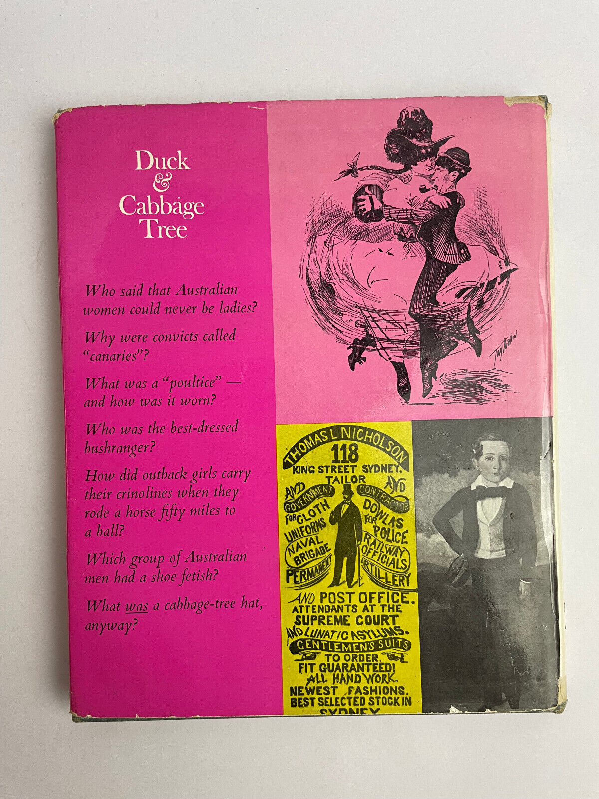 Duck & Cabbage Tree History Clothes in Australia 1788 - 1914 / Cedric Flower HCD