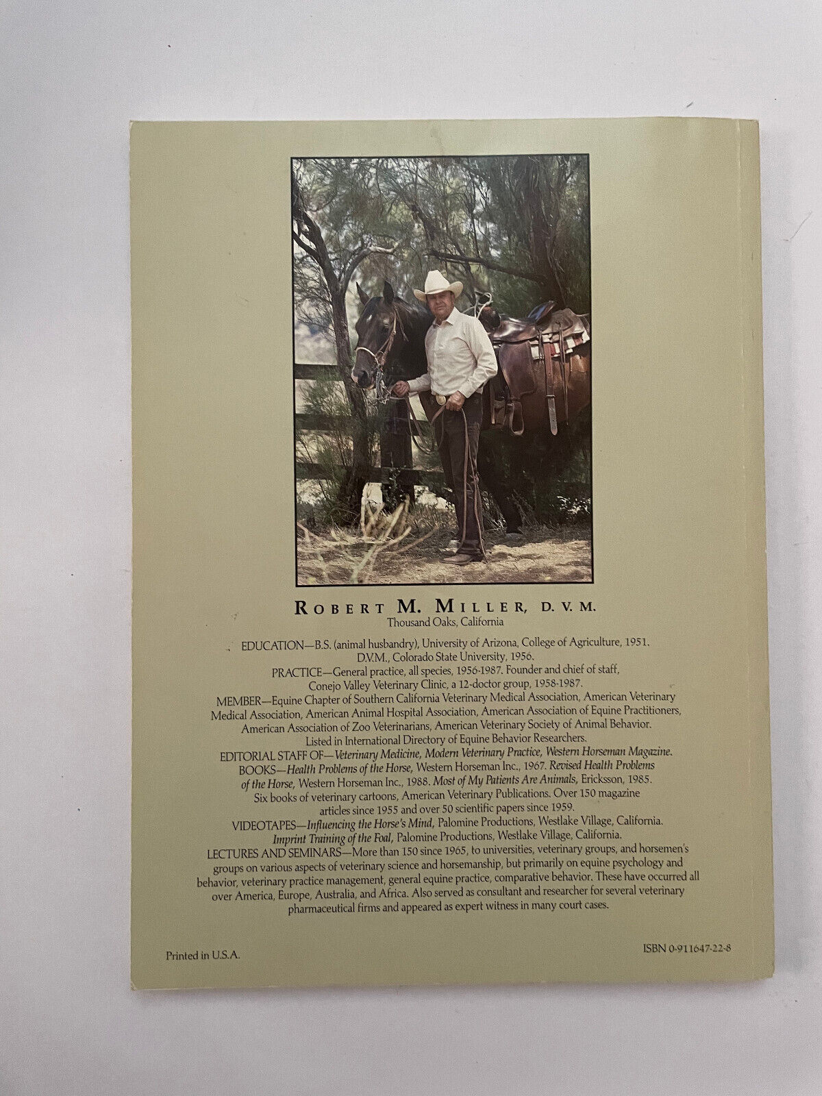 Imprinting and Early Learning for The Newborn Foal by Robert M. Miller Paperback