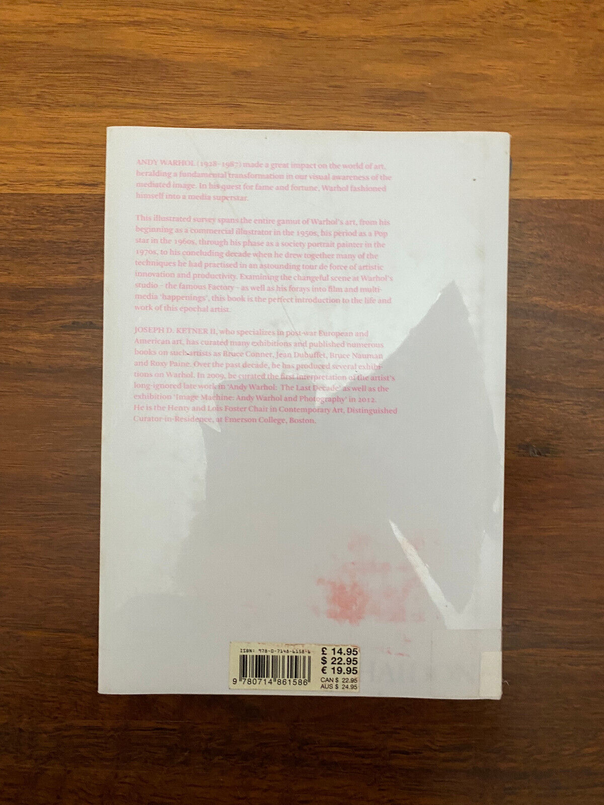 Andy Warhol: Phaidon Focus (Phaidon Focus) by II Ketner, Joseph D.