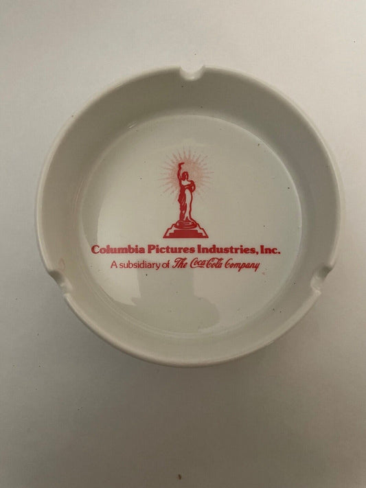 Columbia Pictures Industries Coca Cola advertising ashtray