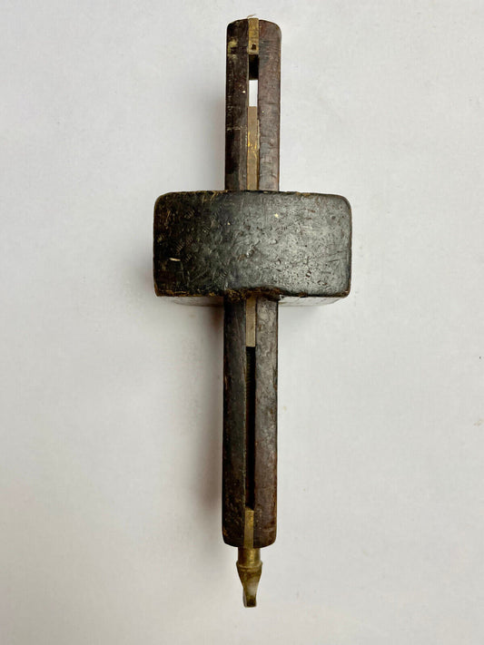 Antique Brass & Rosewood 8" Scribe