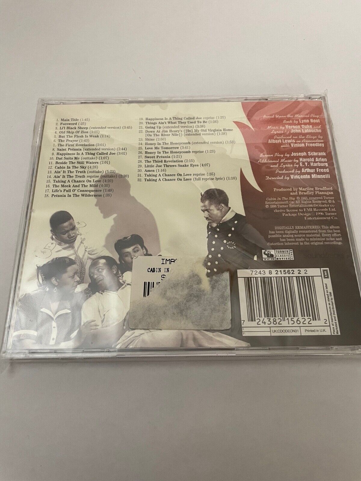 CABIN IN THE SKY Original Motion Picture Soundtrack CD 1996 BRAND NEW & SEALED